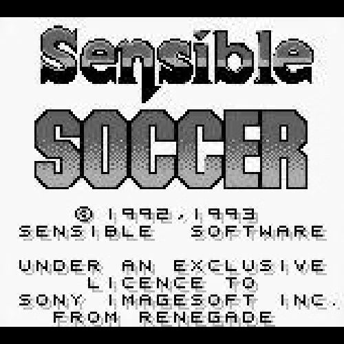 Game Boy Spiel Sensible Soccer European Champions Modul – Fußball Retro