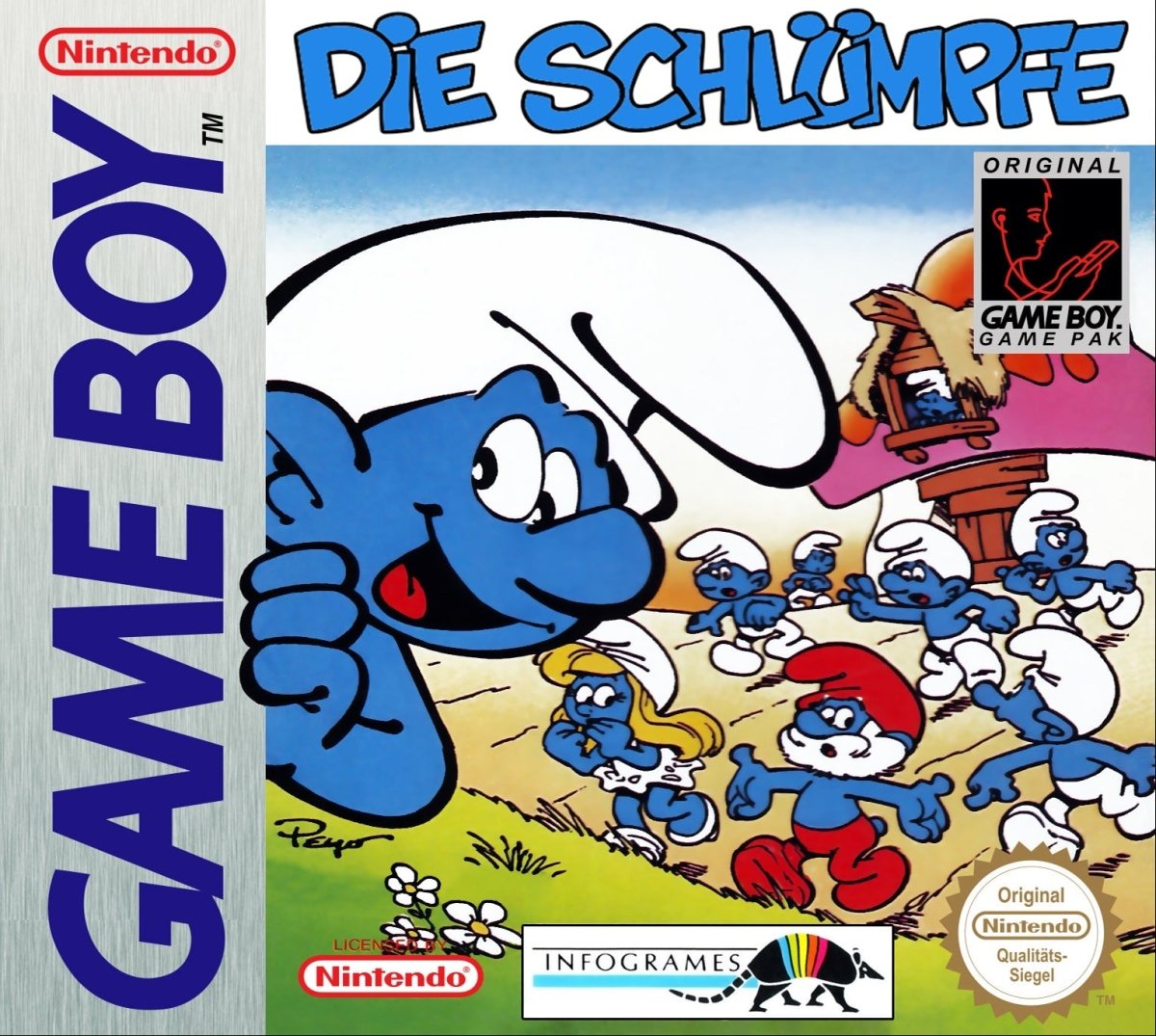 Die Schlümpfe - Gameboy - 🕹️ Mein Retro Game