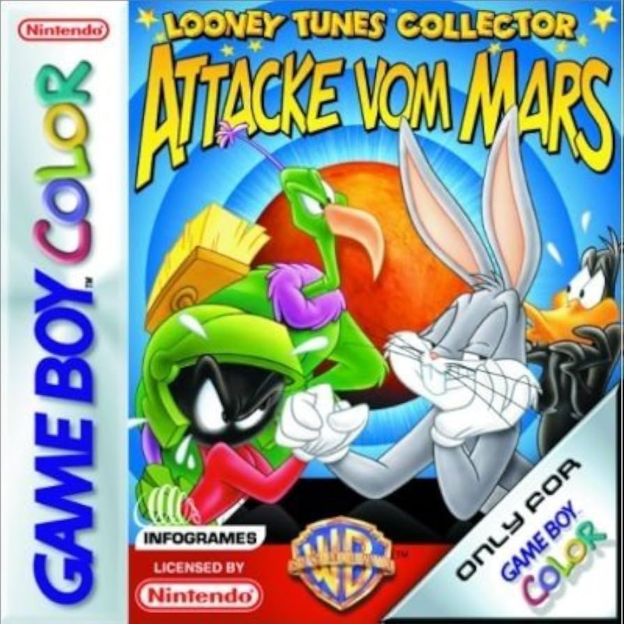 Looney Tunes Collector Attacke vom Mars - Gameboy Color - 🕹️ Mein Retro Game